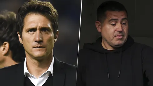 Guillermo Barros Schelotto y Juan Román Riquelme
