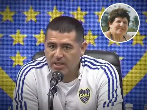 Riquelme contó que les agradeció a los jugadores de Boca por un gesto que tuvo su madre: "Por mí no lo hizo nunca"