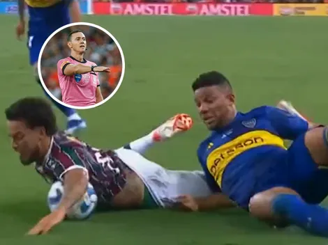 Por qué no fue penal la mano de Fluminense: la explicación