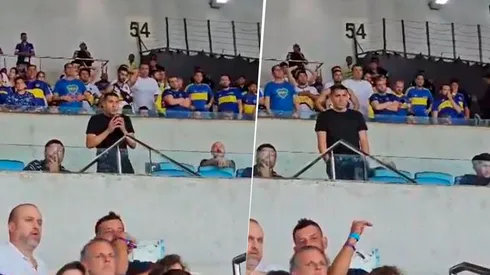 Así vivió Riquelme los últimos minutos de la final. Foto: Captura