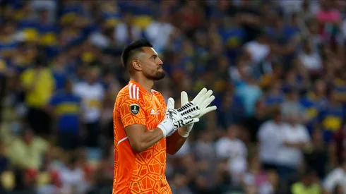 La tristeza de Romero tras la caída en el Maracaná. Foto: Getty