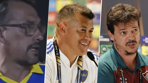 Jorge Figal, Jorge Almirón y Fernando Diniz