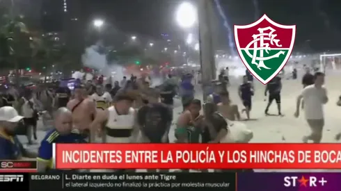 Fluminense respaldó a Boca. (Captura Sportscenter)