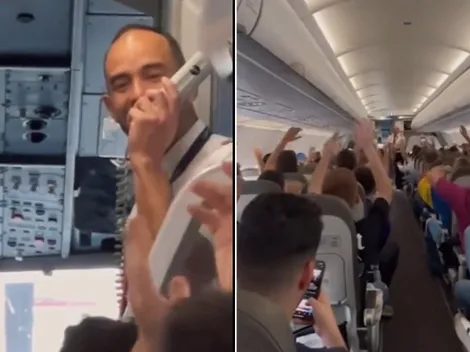 VIDEO | La reacción de los hinchas de Boca cuando el piloto que los llevaba a Río les dijo que es de River