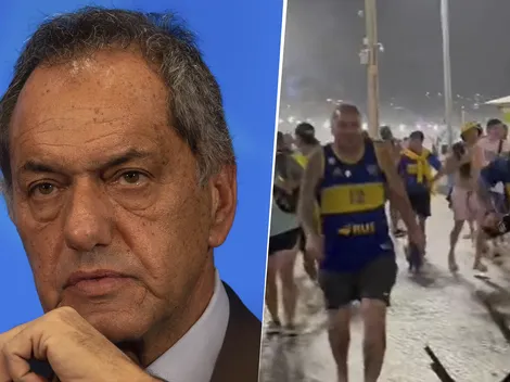 Scioli habló de los ataques a los hinchas de Boca: "Estoy indignado"