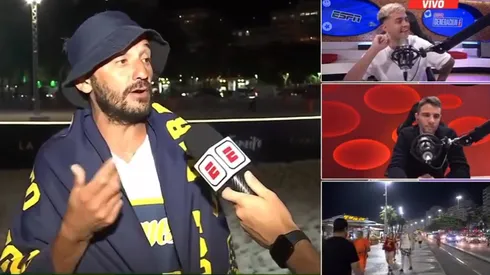 VIDEO | El hincha de Boca que caminó hacia Río llegó y confesó cuál fue el momento más complicado: "Me ayudó un brasilero"