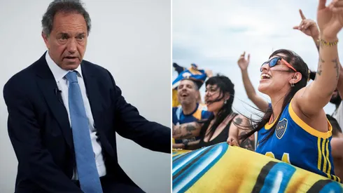 Scioli, embajador argentino en Brasil, se mostró sorprendido por la cantidad de hinchas de Boca que estarán en Río