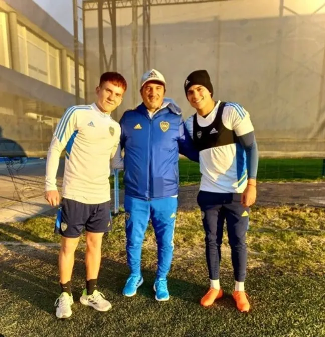 Diego Mazzili junto a Barco y Zeballos