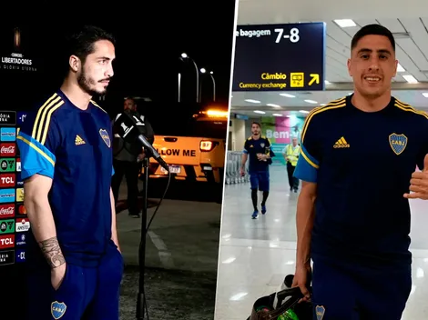 Problemas en la llegada de Boca a Río: faltan varios bolsos de utilería