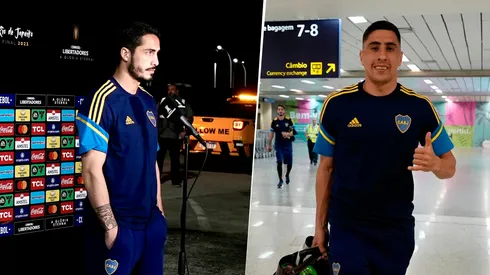 Los bolsos que se perdieron de Boca al llegar a Brasil. (Boca Oficial)