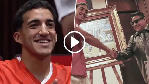 El palazo del Toluca a Boca por Federico Pereira. (Captura)