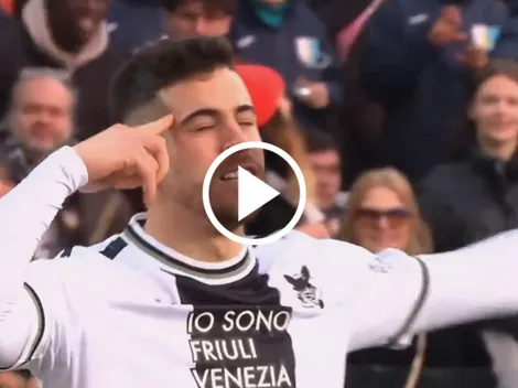 ExBoca: el golazo de Martín Payero en el triunfo de Udinese en la Serie A