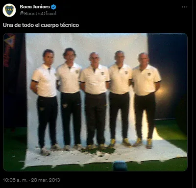 Bianchi y una foto similar a la de Diego Martínez.