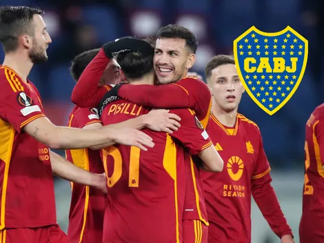 El guiño bostero de Leandro Paredes en sus entrenamientos con la Roma