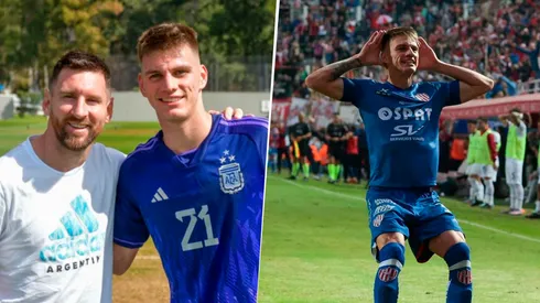 Kevin Zenón, admirador de Messi y Riquelme. Foto: Franco Perego