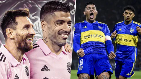 Marcos Rojo y Cristian Median en Boca – Lionel Messi y Luis Suárez en Barcelona