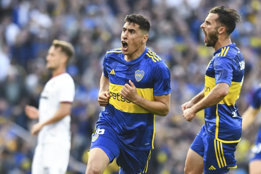 Miguel Merentiel en Boca (Getty Images)