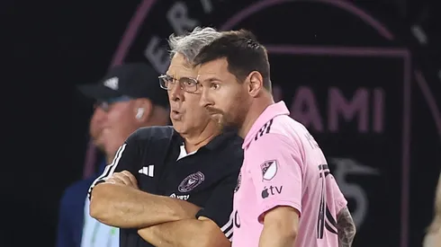 Lionel Messi y Gerardo Martino en Inter Miami