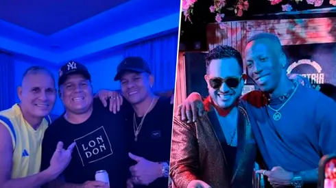 Así celebraron la Navidad los jugadores de Boca. Foto: Captura