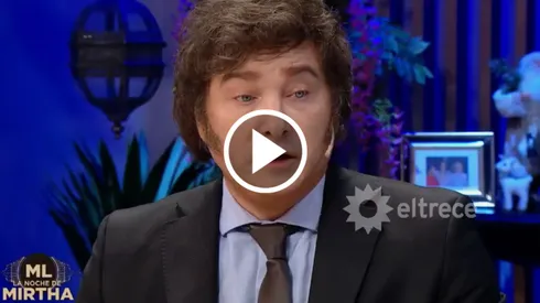 Javier Milei apuntó contra Juan Román Riquelme.