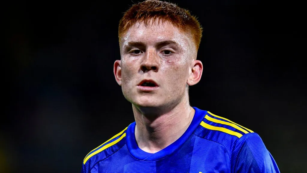 El Colo Barco, una de las figuras de Boca en 2023. (Getty)