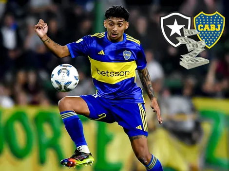 Se supo: la primera reacción de Boca a la millonaria oferta de Botafogo por Medina