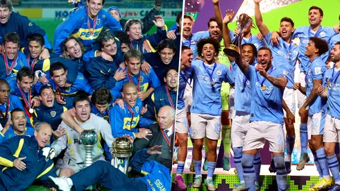 Así quedó Boca en la tabla de campeones mundiales tras el título de Manchester City. Foto: Getty