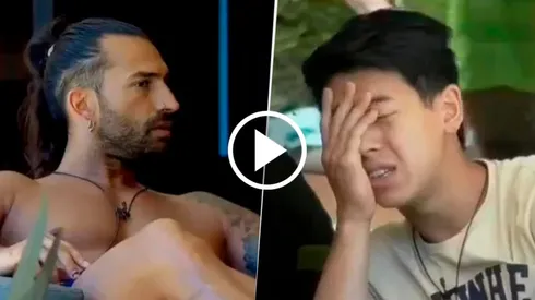 Los participantes de Gran Hermano apuntaron contra un jugador de Boca. (Captura Telefe)