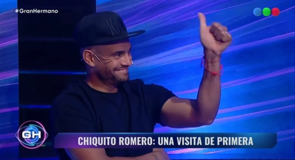 Chiquito Romero apareció en Gran Hermano.