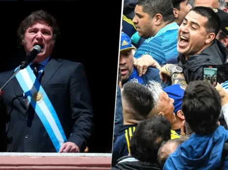 Javier Milei atacó a Juan Román Riquelme por los insultos en las elecciones de Boca