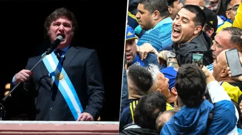 Javier Milei apuntó contra Riquelme. (Getty)