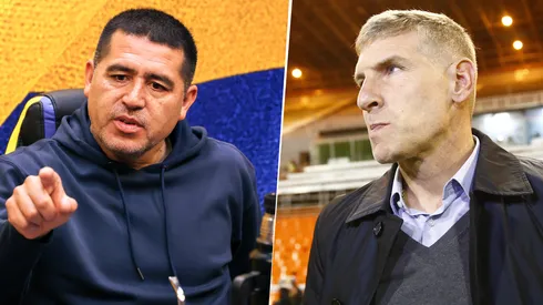 Juan Román Riquelme y Martín Palermo