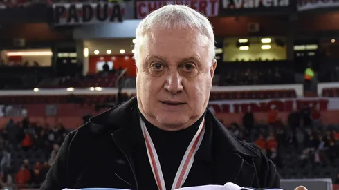 Alonso esquivó el tema del descenso de River (Getty)