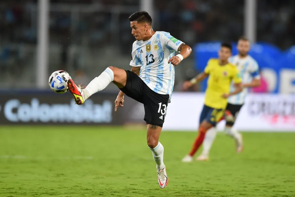 Meza, en la Argentina de Scaloni. (Getty)