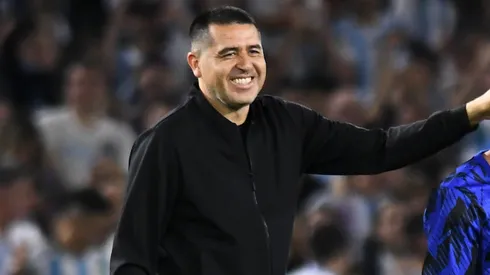 La chicana de la cuenta oficial de Juan Román Riquelme. (Getty)