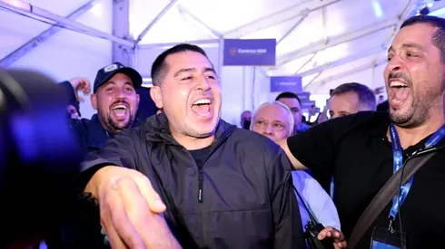 Riquelme, el nuevo presidente de Boca. Foto: Manuel Calabró