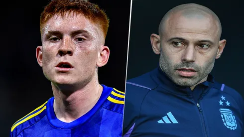 El Colo Barco es tenido en cuenta por Mascherano. (Getty)