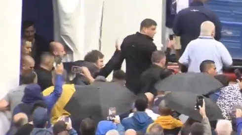 Milei votó en las elecciones de Boca. (Captura)