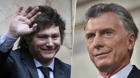 Javier Milei y Mauricio Macri