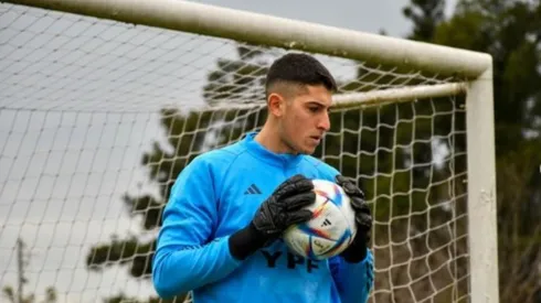 Habló Brey: elogios a Riquelme y su oportunidad en Primera. Foto: Captura