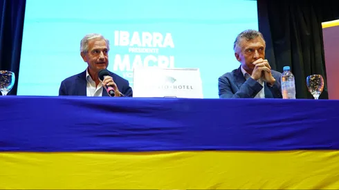 Andrés Ibarra y Mauricio Macri buscan vencer al oficialismo. (Foto: Andrés ibarra)