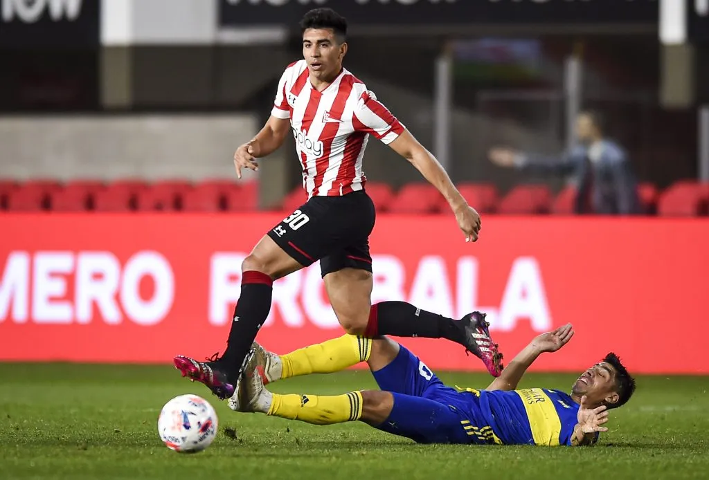 Jorge Rodríguez en Boca vs. Estudiantes (Getty Images)
