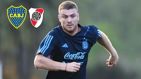 Cuando Boca fue a buscar a Beltrán. (Getty)