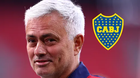 José Mourinho, el DT de la Roma. (Getty)