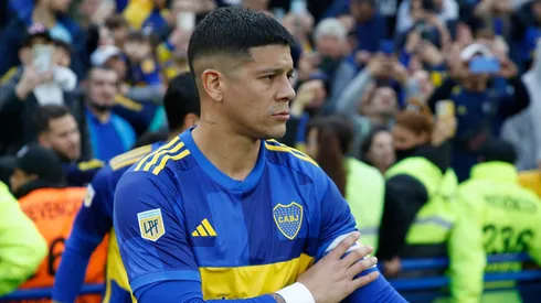 Rojo preocupó a todo Boca por su dolencia en el tobillo (Getty)