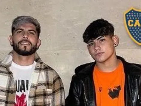 El hijo de Banega y otro guiño para Boca en redes