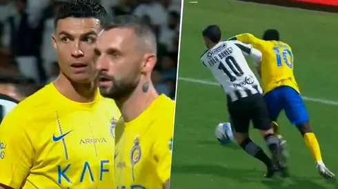 Banega se enfrentó a Cristiano Ronaldo por la Copa del Rey de Campeones. Foto: Captura