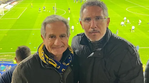 Andrés Ibarra, junto a Diego Cagna. (Instagram: andreshibarra)