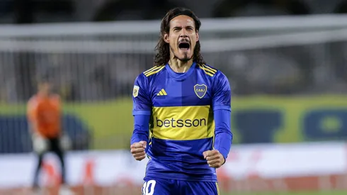 Edinson Cavani en Boca