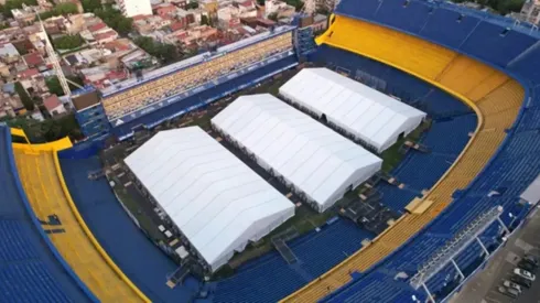 La Bombonera está lista para que haya elecciones. (Planeta Boca)